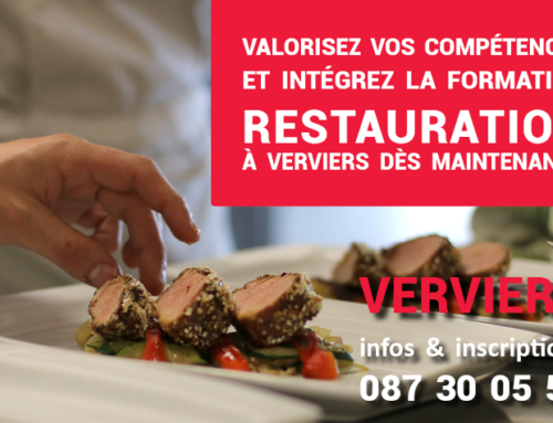 Intégrez la formation en restauration à Verviers 